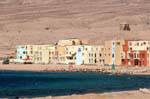 Construção na costa do Mar Vermelho, Aqaba, Jordania.