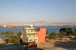 Casa com vista para a Baía de Aqaba, Jordania.