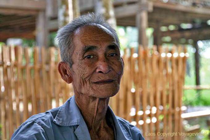 Olhar de quem viu o que ele nunca pensou em ver, Khone Ilha, Laos