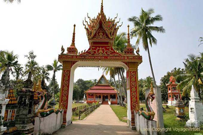 Ban Khone Temple, Khone Ilha, Laos