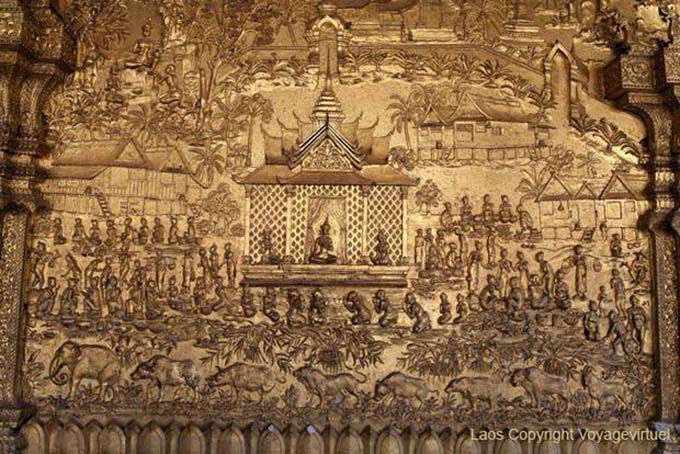 Legend Vessantara, Wat Mai, Luang Prabang, Laos