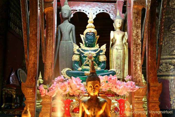 Buda de Esmeralda, Wat Mai, Luang Prabang, Laos