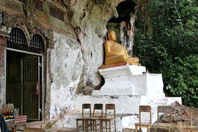 A segunda caverna, Tham Phum, Pak Ou, Laos