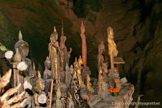 Imagem de Buda de Pak Ou Caves, Laos
