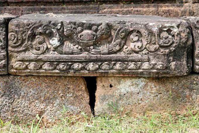 Khmer legado North Palace, Wat Phou, Laos