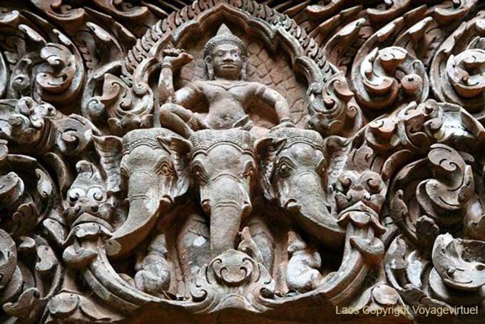 Elephantine Triptych, Wat Phou, Laos