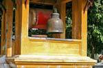 Bell e tambor, Wat Sene Soukharam, Luang Prabang, Laos.