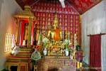 Sala de oração pequena, Wat Sene Soukharam, Luang Prabang, Laos.