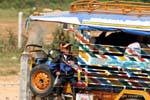 Meios de transporte local, Xieng Khouang antiga capital, Laos.