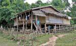 Casa tradicional, Thai Dam, Xieng Khouang, Laos.