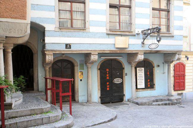Arquitetura medieval, Altstadt, Hofberg, Linz - Áustria