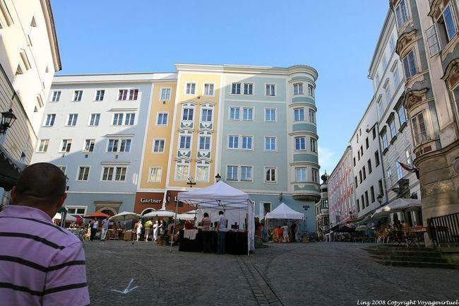 Altstadt, Hofgasse, na praça, Linz - Áustria