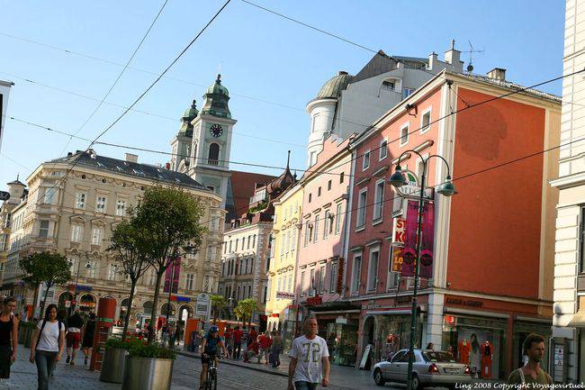 Caminhe na Landstrasse, Linz - Áustria