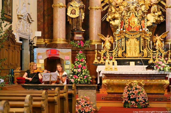 Postlingberg, o músico e o altar, Linz - Áustria