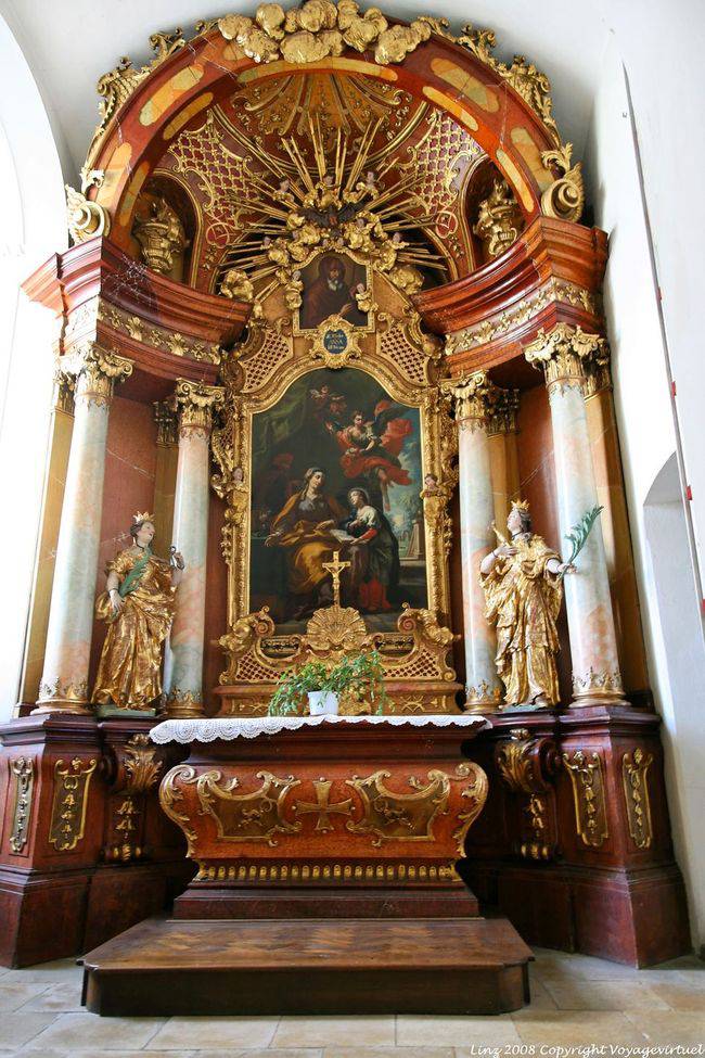 Ursulinen Kirche, a capela, Linz - Áustria