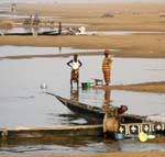 Massina, vie sur le fleuve Niger, Mali.