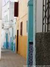 Cores unidas de Asilah, Marrocos.