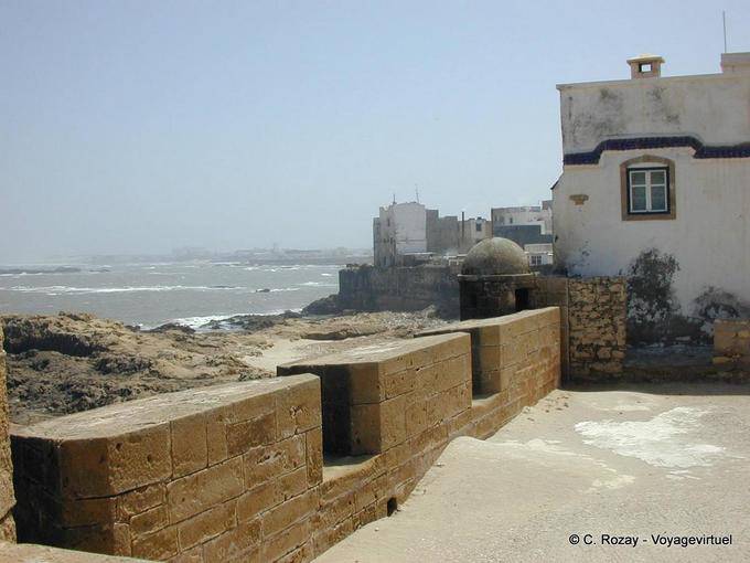 As muralhas da cidade, Essaouira - Marrocos