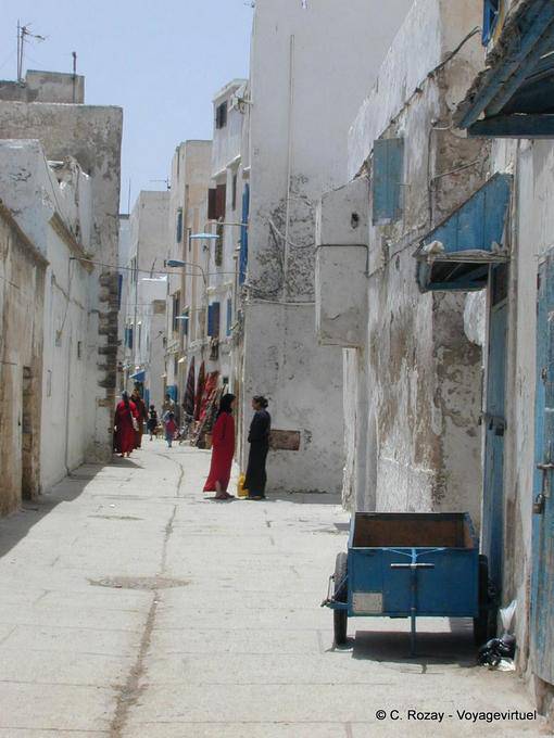 A popular, rue de Mogador, Essaouira - Marrocos