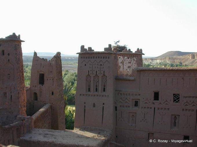 Ait Ben Haddou, arquitetura sul tradicional marroquina - Marrocos