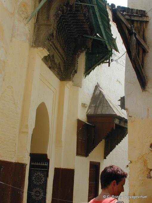 Marquesas esculpida em Meknes pista - Marrocos