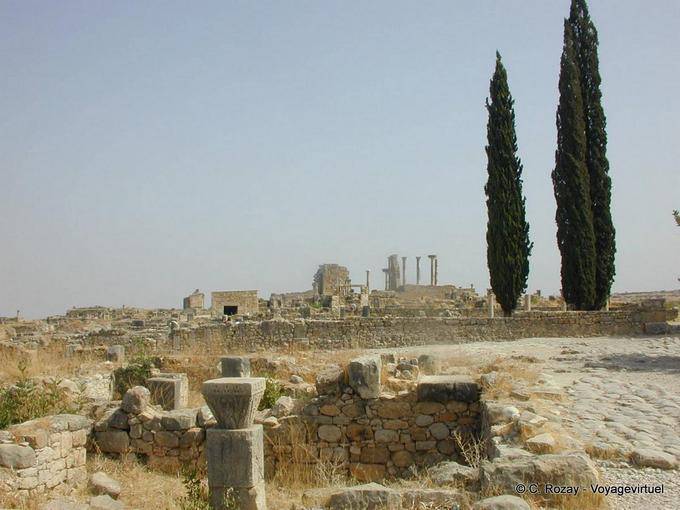 Volubilis ruínas romanas - Marrocos
