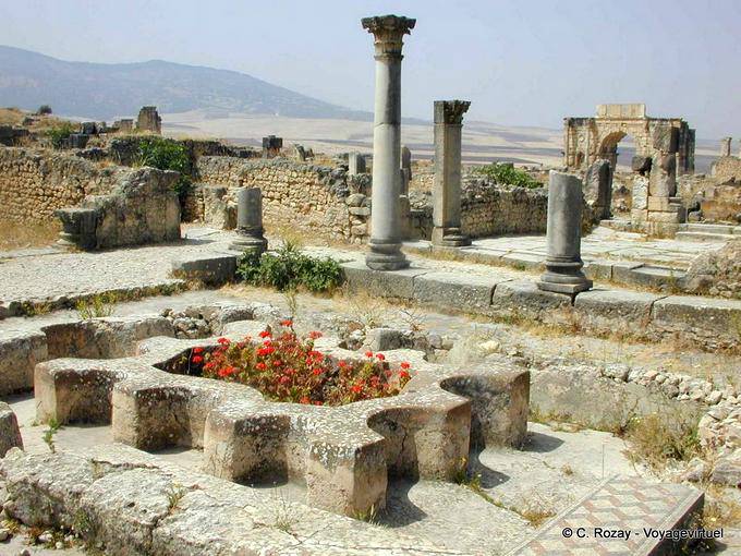 Casa das Nereidas, Volubilis - Marrocos