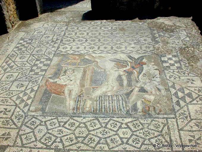 House of Venus mosaico de Diana e Actéon, Volubilis - Marrocos