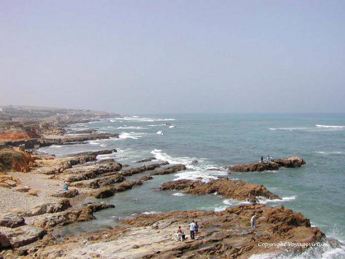 Pesca no Rmilat Atlantic Road, Asilah - Marrocos