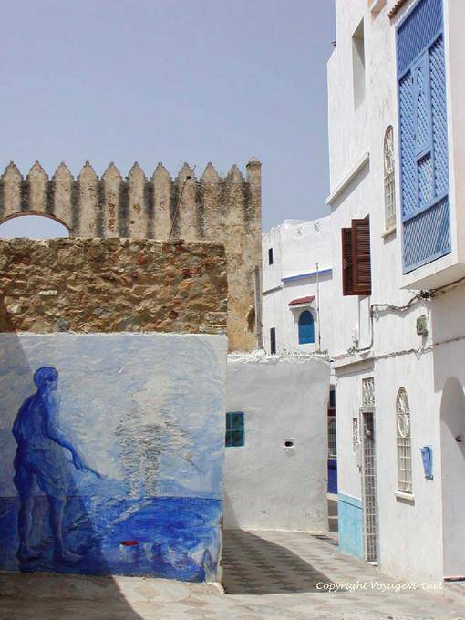 Mural, Asilah - Marrocos