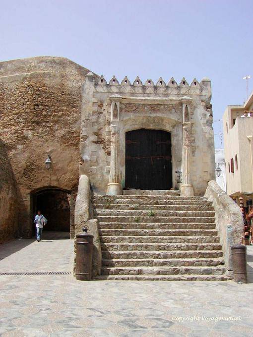 Memória português no Bab Rmel atrás Bab Homar, Asilah - Marrocos