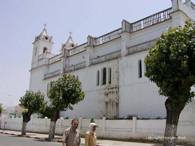 O cristão igreja de Saint Bartholomew, em vez Zellaka, Asilah - Marrocos