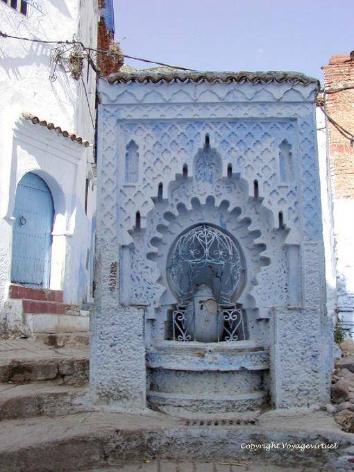 Ain Souika fonte, Chefchaouen - Marrocos
