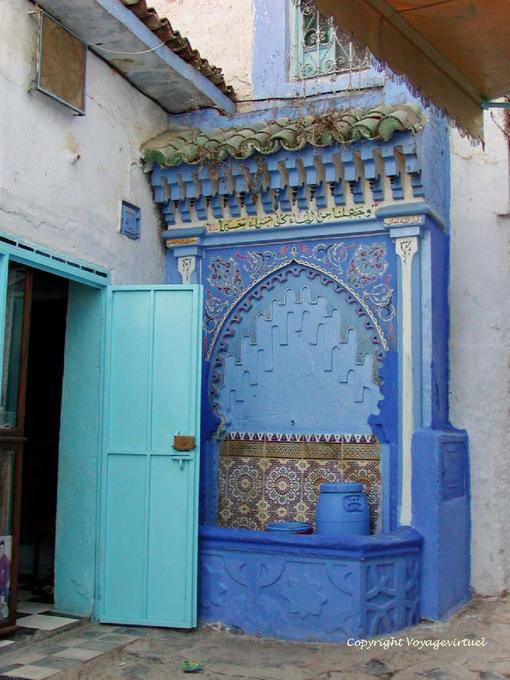 El Madine El Saliha, fonte Chefchaouen - Marrocos