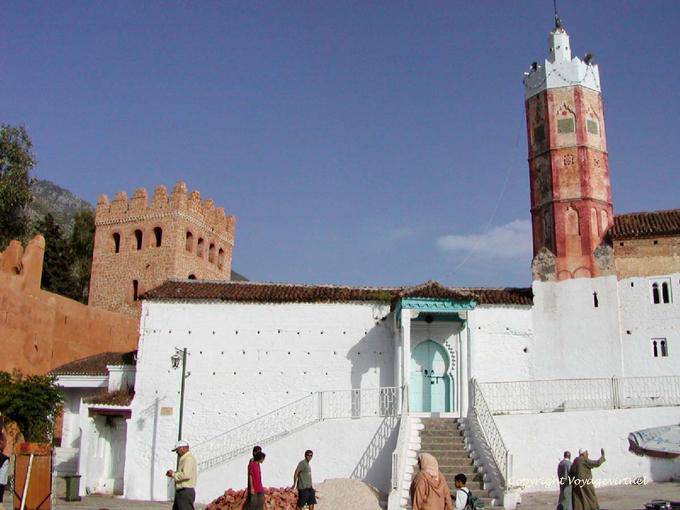 A Grande Mesquita Masjid El El Aadam, Chefchaouen - Marrocos