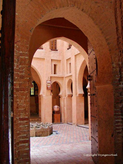 Pátio no Kasbah, Chefchaouen - Marrocos