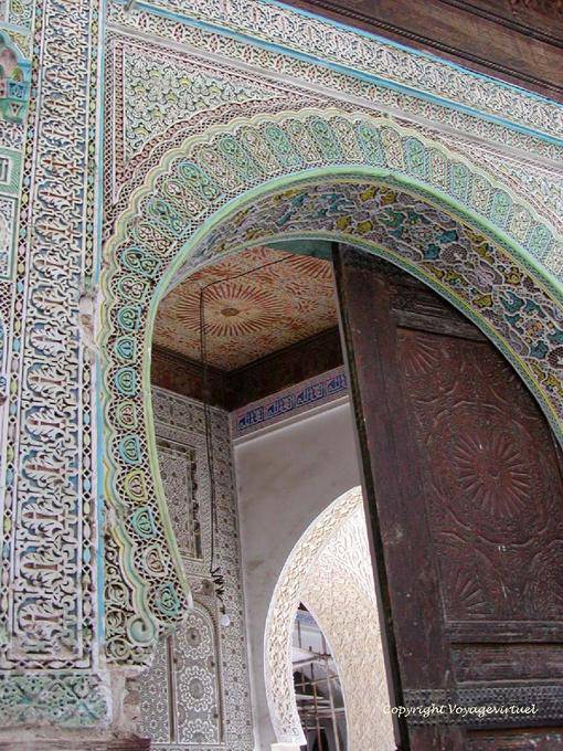 Lace Architectural Almoravid e arte almóada, Fez - Marrocos