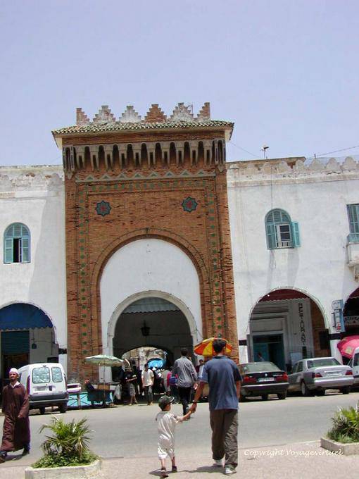 Portão da cidade, Liberation Square, Larache - Marrocos