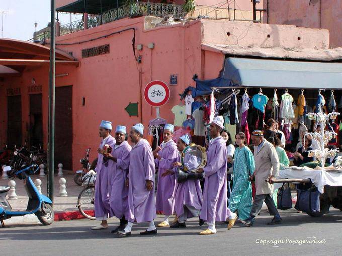 Evento Musical, rue Bahia Bab Mellah, Marrakech - Marrocos
