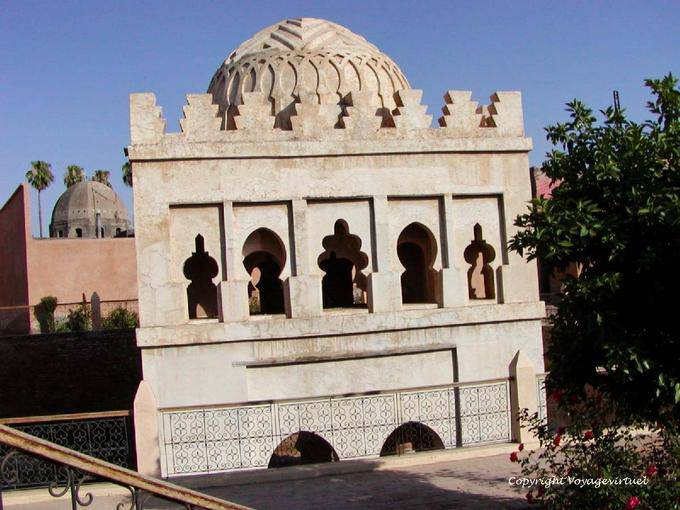 Qoubba Almoravid Koubba ou Ba'Adiyn, Marrakech - Marrocos