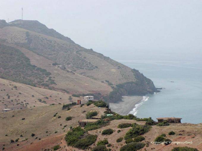 A costa a Aouchtame Bni Disse, indo para Tetouan - Marrocos