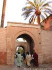 Passagem para a Koutoubia, Marrakech, Marrocos.