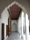 Galeria de Little Court, Bahia Palace, Marrakech, Marrocos.