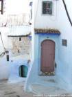 No labirinto do bairro Ansar, Chefchaouen, Marrocos.