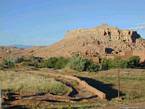 Ait Benhaddou, vista a partir da Estrela Cadente, Marrocos.