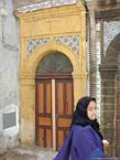 Esposa e porta Essaouira, Marrocos.