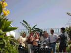 Os investidores institucionais e a equipe da pousada Dar Kenavo, Marrocos.