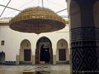 Arte moura Pátio, Dar M'nebhi, Museu de Marrakech, Marrocos.