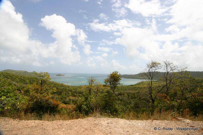 Ver Tesouro baía das alturas do Château Dubuc, La Caravelle - Martinica