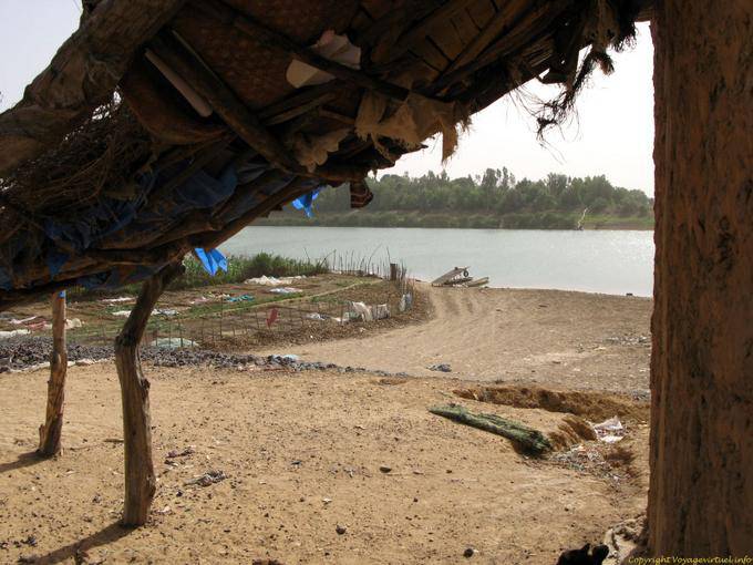 Boghé, chegou a Rio Senegal, Mauritânia